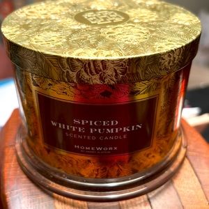 Spiced White Pumpkin 3-wick Candle